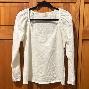 Nation LTD Cream Long Sleeve Top